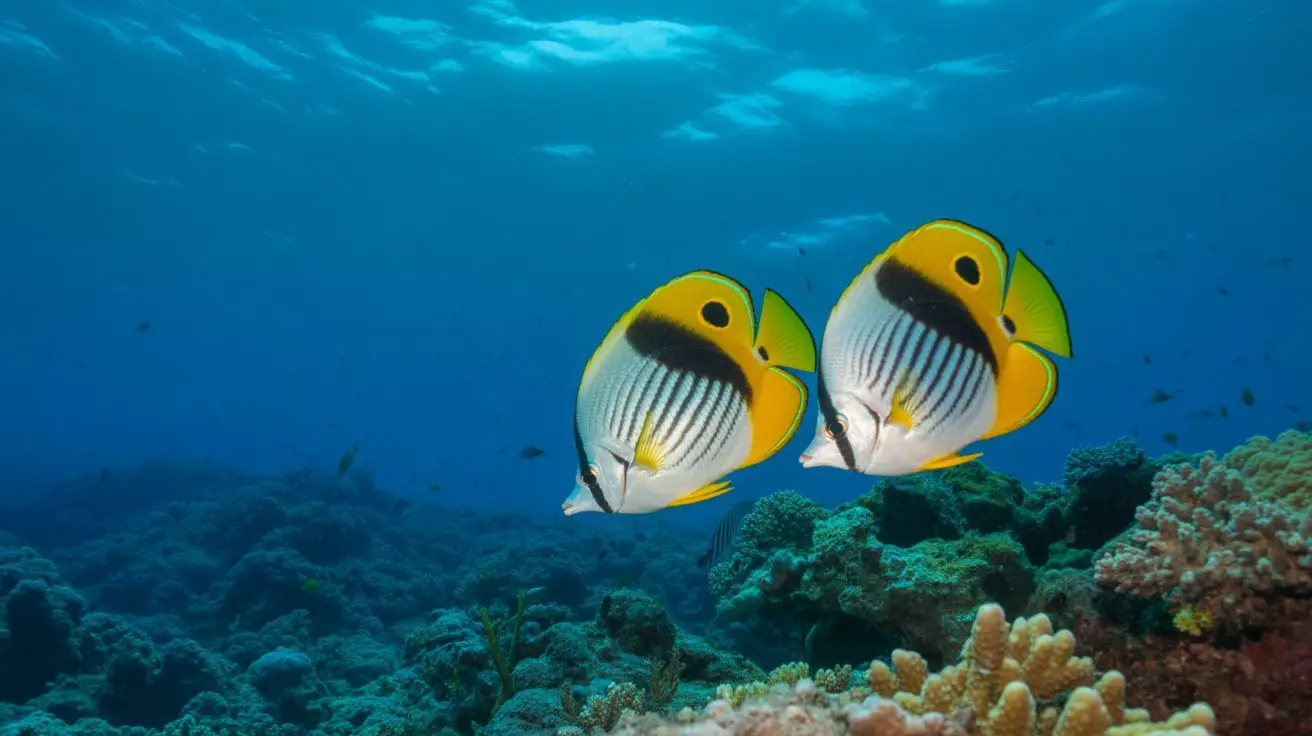 butterflyfish thrive in reefs