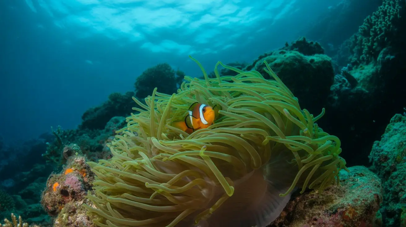 clownfish anemone mutualistic partnership
