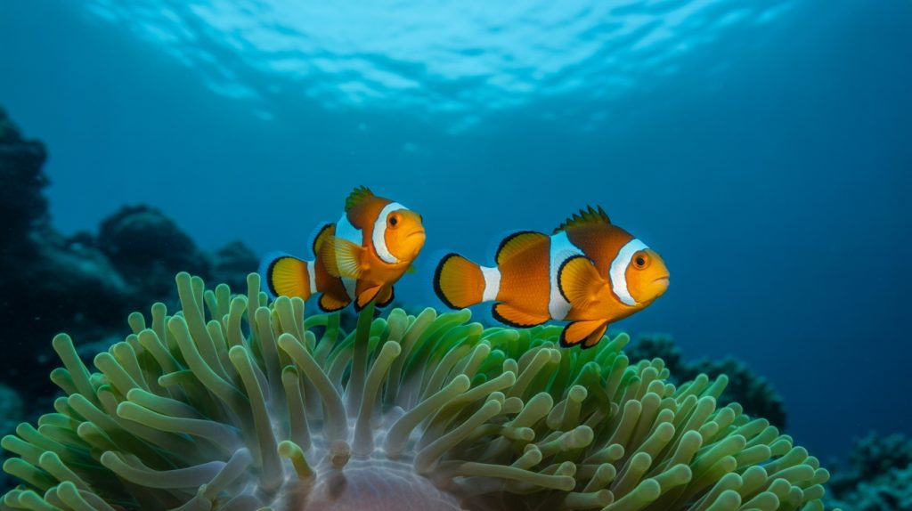 clownfish habitat and behavior