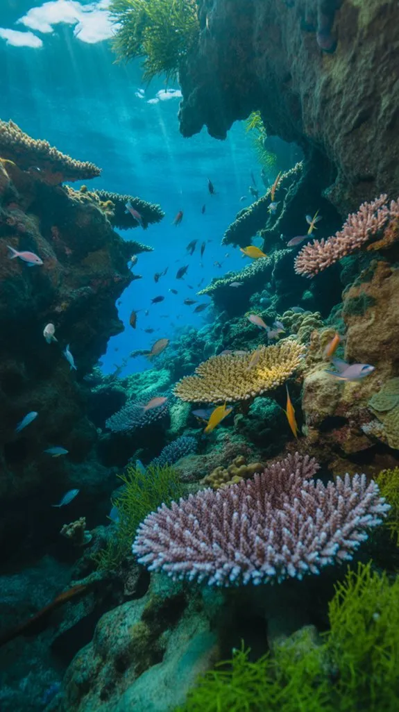 coastal coral reef ecosystems