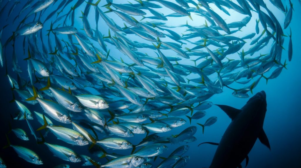 collective fish evasion strategies