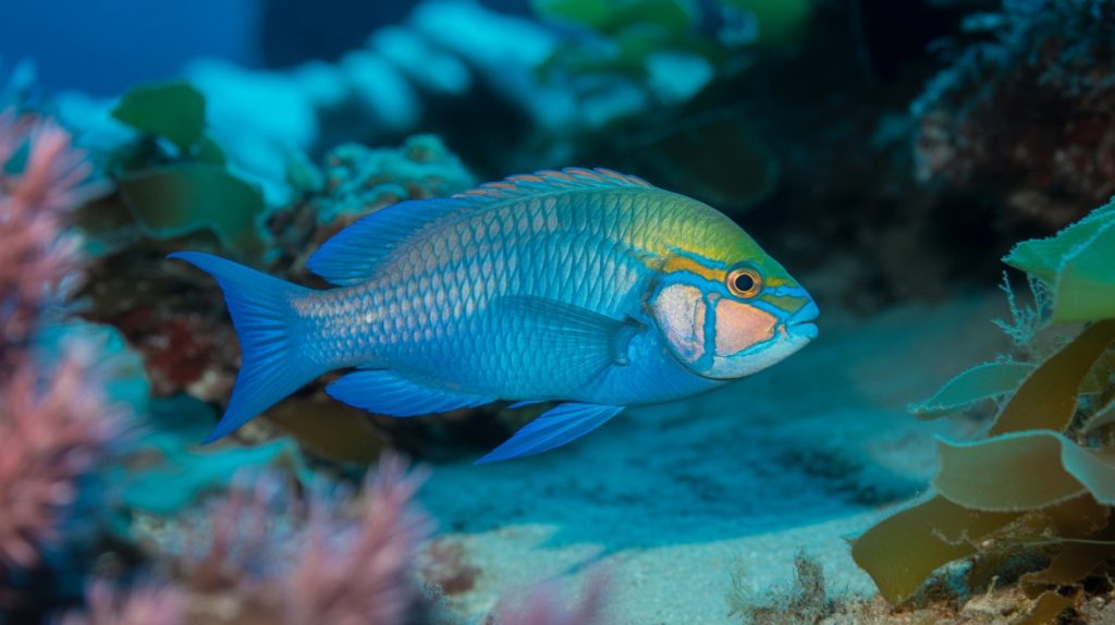 color changing reef fish conservation