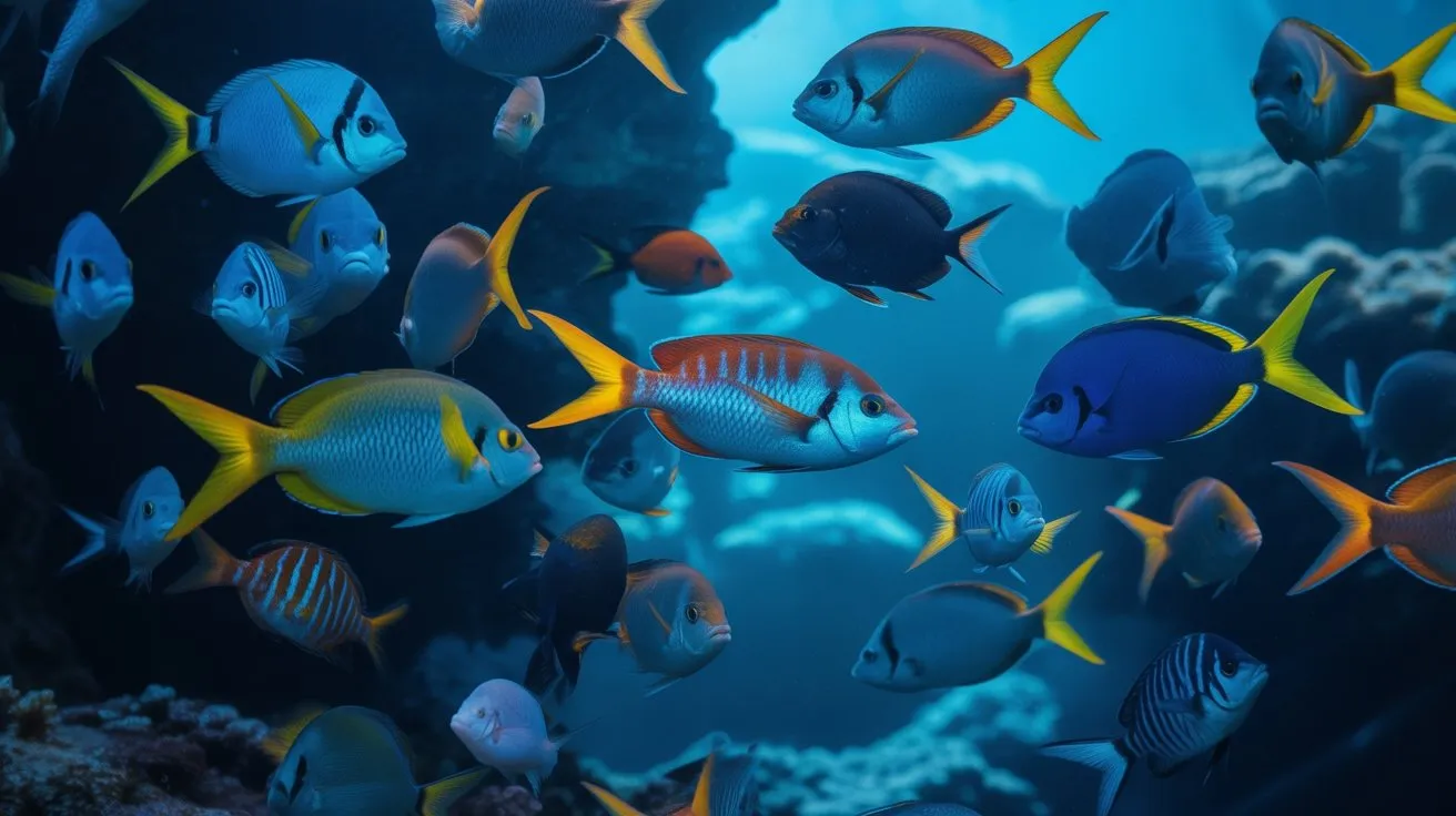 color communication in fish