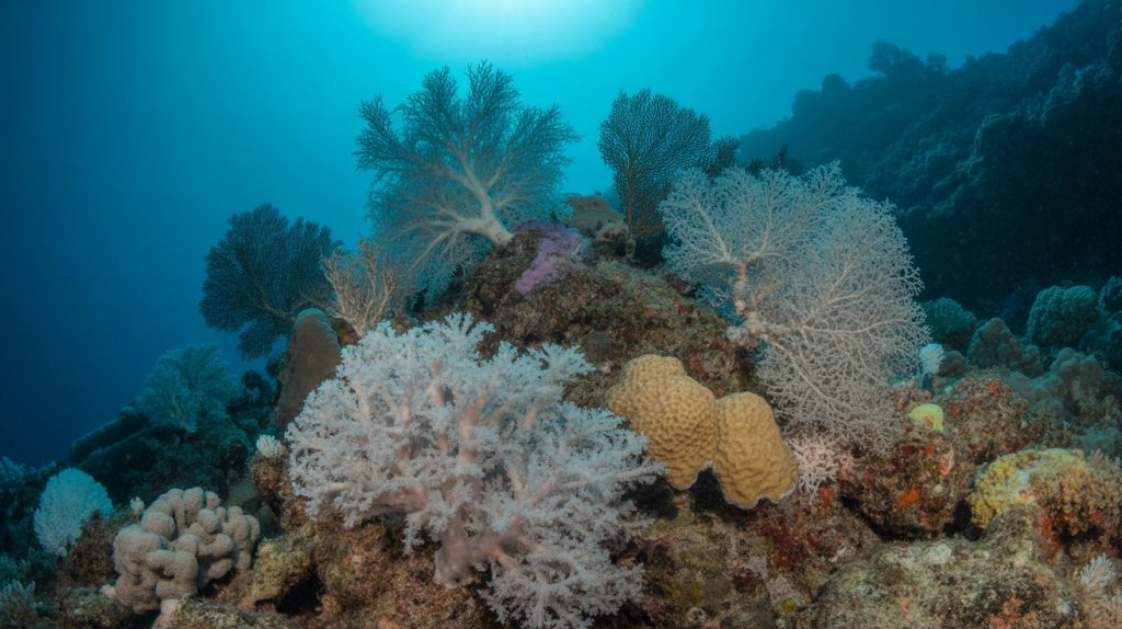 coral bleaching patterns vary