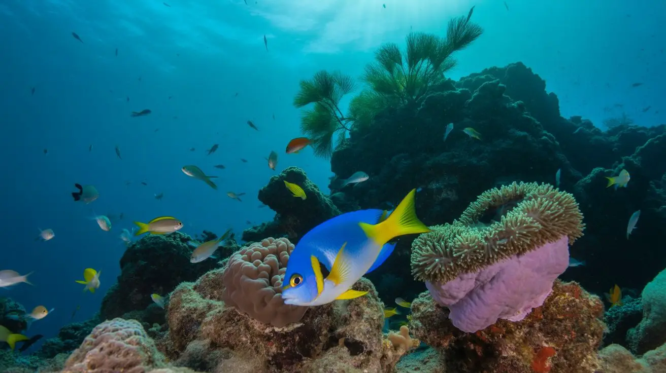 damselfish protect coral habitats