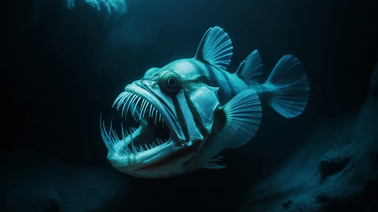deep sea anglerfish lures