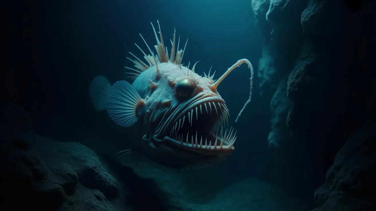 diverse anglerfish size adaptations