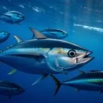fast swimming ocean fish