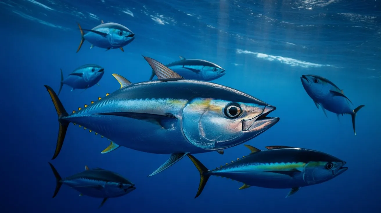 fast swimming ocean fish