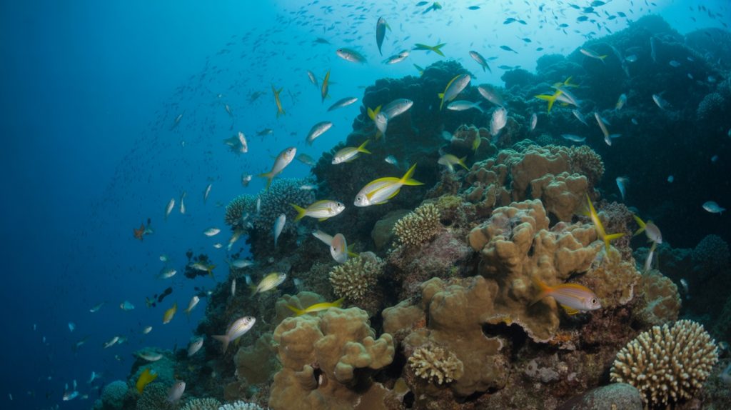 fish waste enhances coral growth