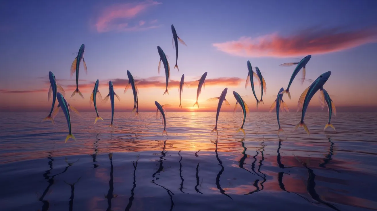 flying fish exist indeed
