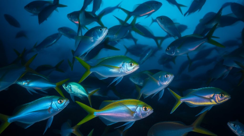 glowing ocean fish species