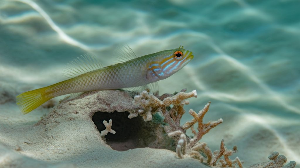 gobies intricate burrow engineering