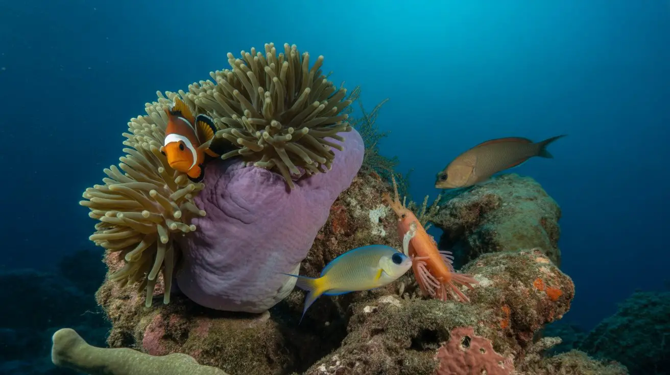 intricate symbiotic reef partnerships