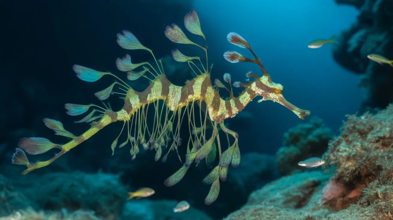 leafy sea dragon camouflage adaptations