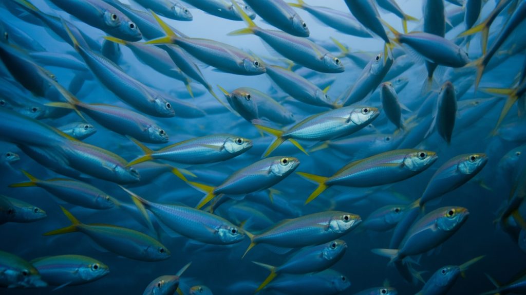multi sensory fish communication networks