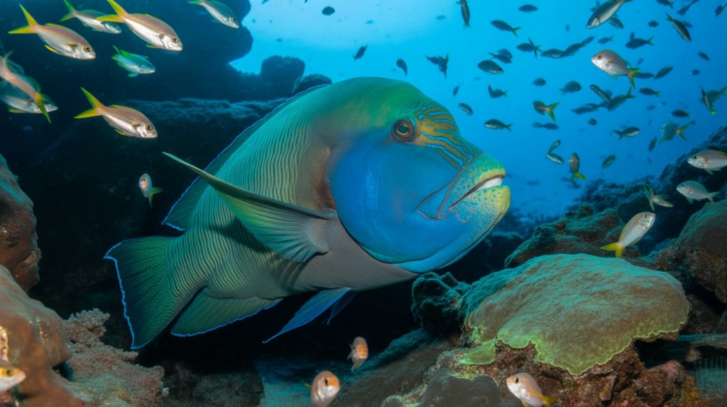 napoleon wrasse majestic fish
