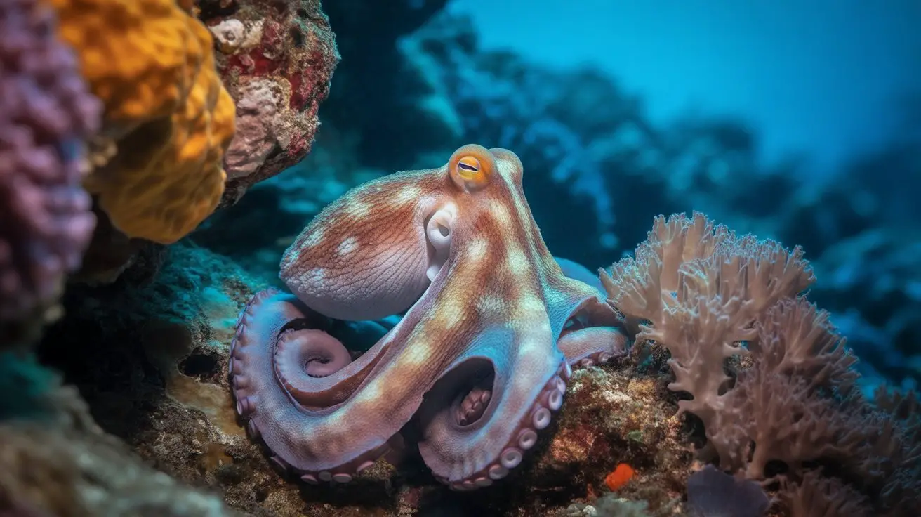 octopus camouflage and adaptability