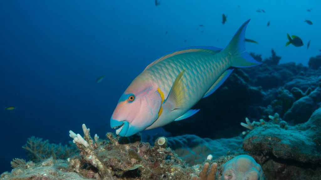 parrotfish grazing impacts ecosystems