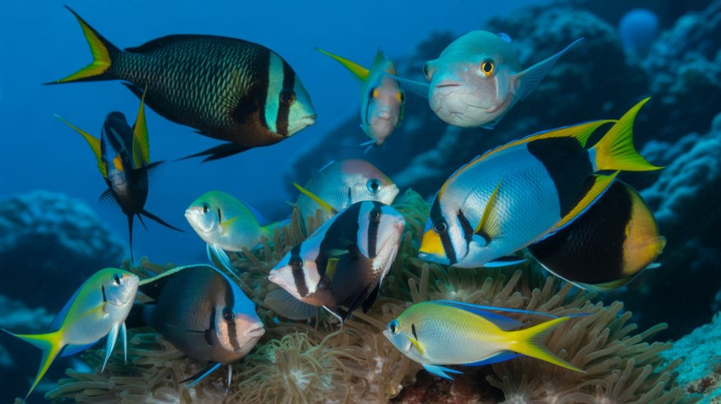 predatory fish seek cleaning