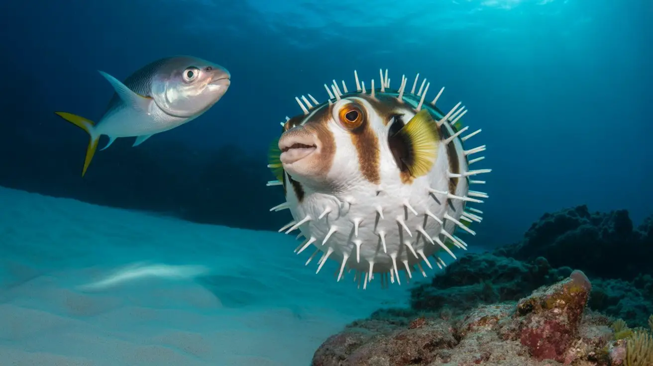 pufferfish predator defense strategies