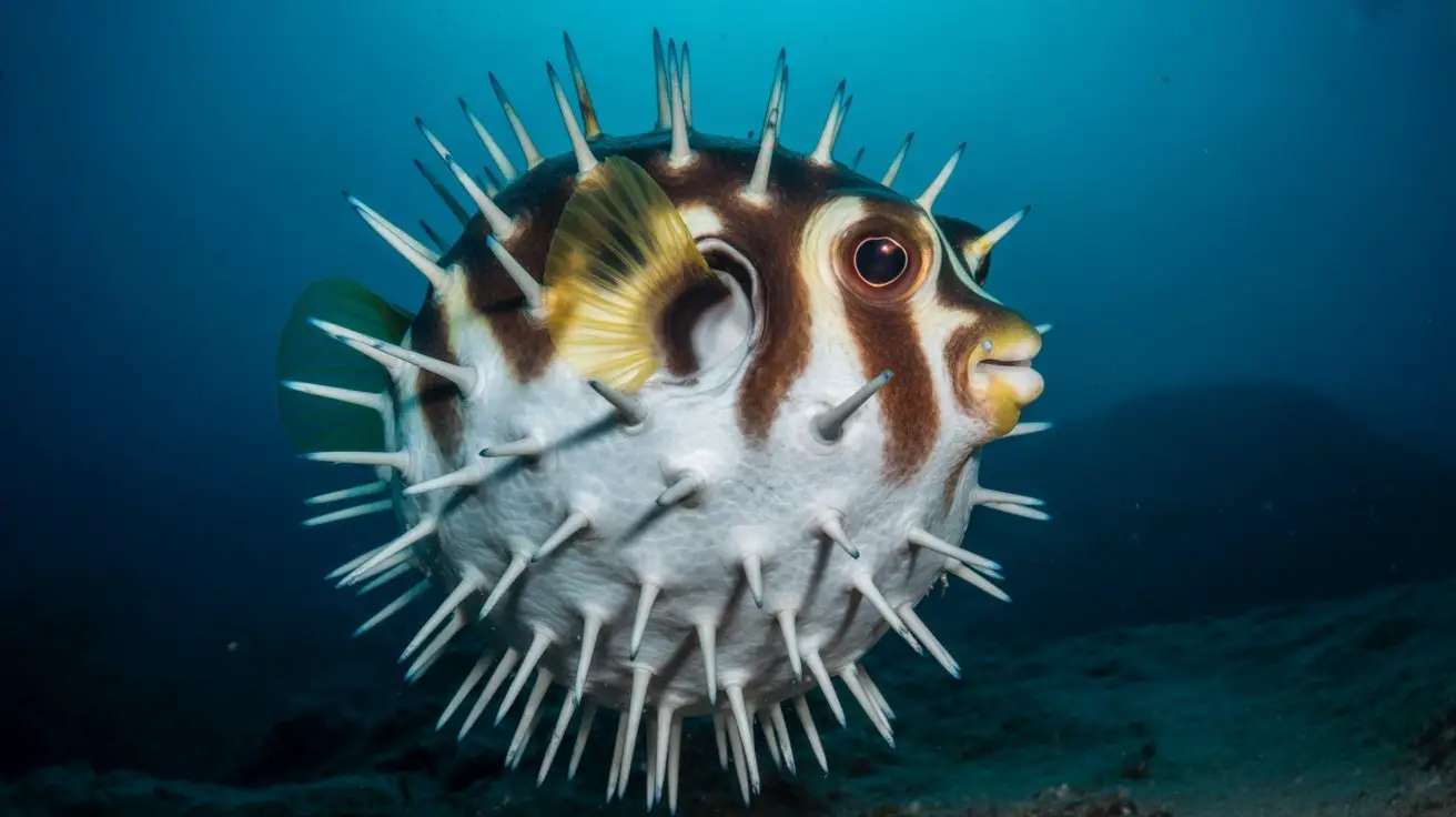 pufferfish spines deter predators