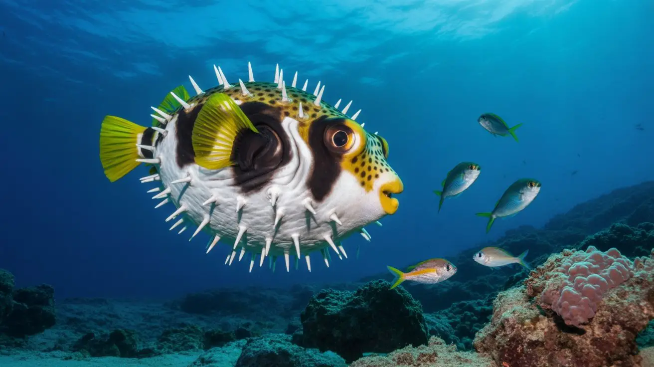 pufferfish survival adaptations evolution