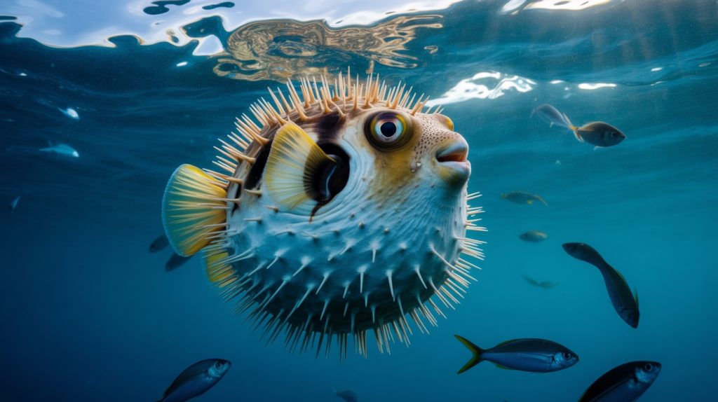 rapid pufferfish inflation response