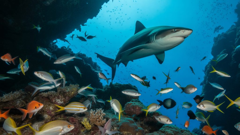 sharks regulate marine ecosystems