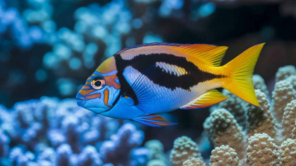 spectacular breeding coloration strategies