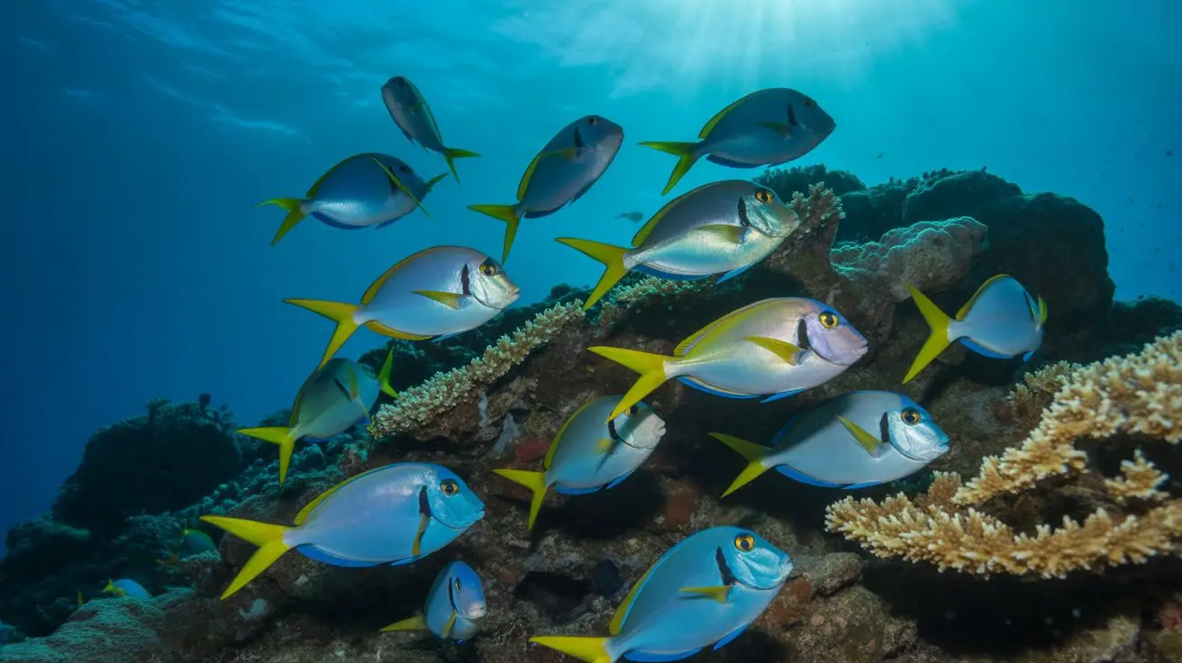 surgeonfish maintain coral ecosystems