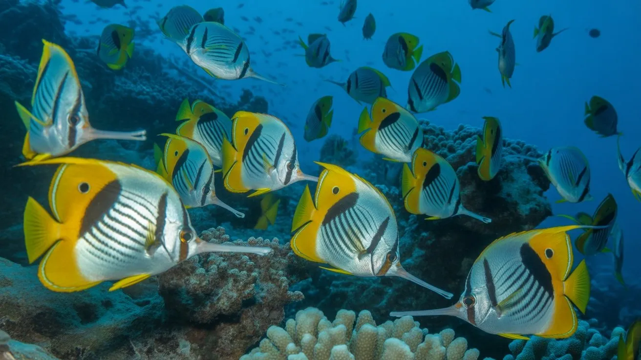 survival adaptations of butterflyfish