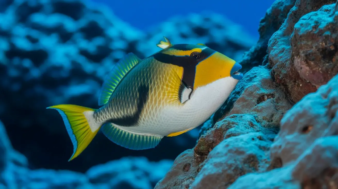 triggerfish crevice wedging techniques