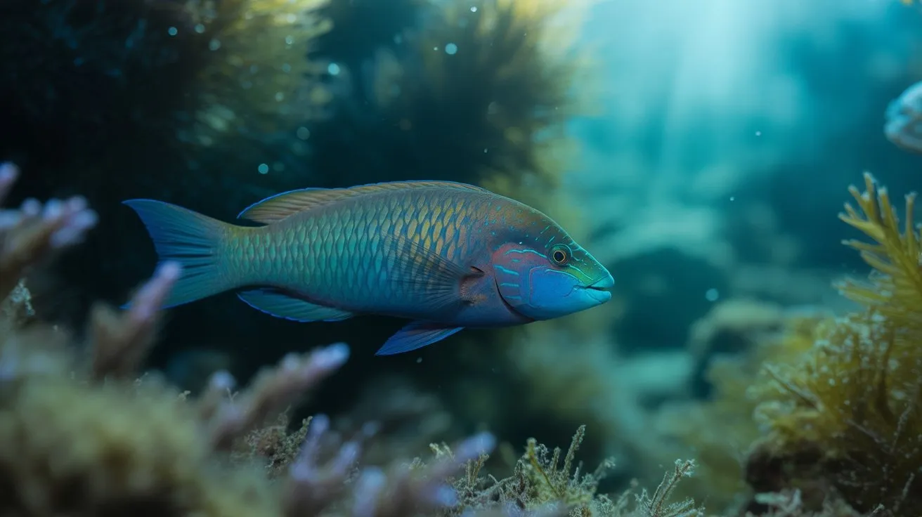 wrasse camouflage enhances survival