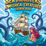 Sea Monsters Coloring Book